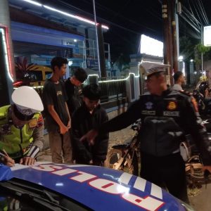 Lagi – Lagi Balap Liar Bikin Resah Masyarakat, Identik dengan Knalpot Brong yang Bikin Bising, Satlantas Pati Bertindak, Puluhan Kendaraan Roda Dua di Garuk