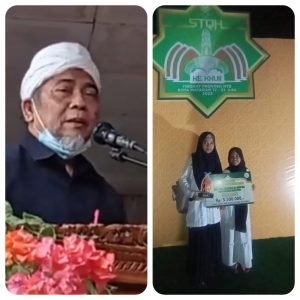 Baiq Laila Alfurqoni Santri MTs Putri Darul Muhajirin Praya Meraih Juara 1 Tilawah di STQH ke XXVII  Prov NTB 2023