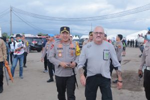 Kapolda NTB Beserta Beberapa PJU Turut Menyaksikan  Grand Prix MXGP Lombok