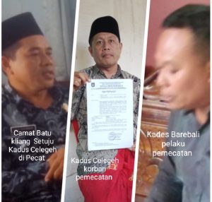 Di Duga Camat  Batu kliang dan Kepala Desa Barebali kecamatan Batu kliang  Bersekongkol Pecat Kadus  Celegeh Karena Dendam pribadi