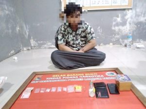 Sat Resnarkoba Polres Loteng Tangkap satu Terduga Tindak Pidana Narkotika