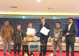 Pj Sekretaris Daerah NTB, Drs. H. Fathurrahman, M. Si., Membuka kegiatan Sosialisasi Masterplan Energi di Nusa Tenggara Barat, bertempat di Hotel Golden Place