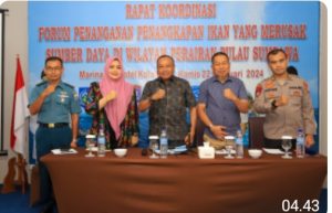 Pj Gubernur NTB Buka Rakor Forum Penanganan Destructive Fishing di Perairan Kabupaten Bima