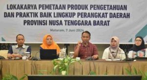 Kadis Kominfotik NTB Paparkan Inovasi Praktik Baik Pemetaan Produk Pengetahuan