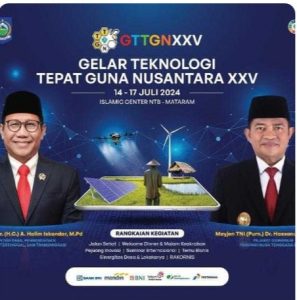 GELAR TEKNOLOGI TEPAT GUNA NUSANTARA XXV 14-17 Juli 2024 Di Islamic center Matraman